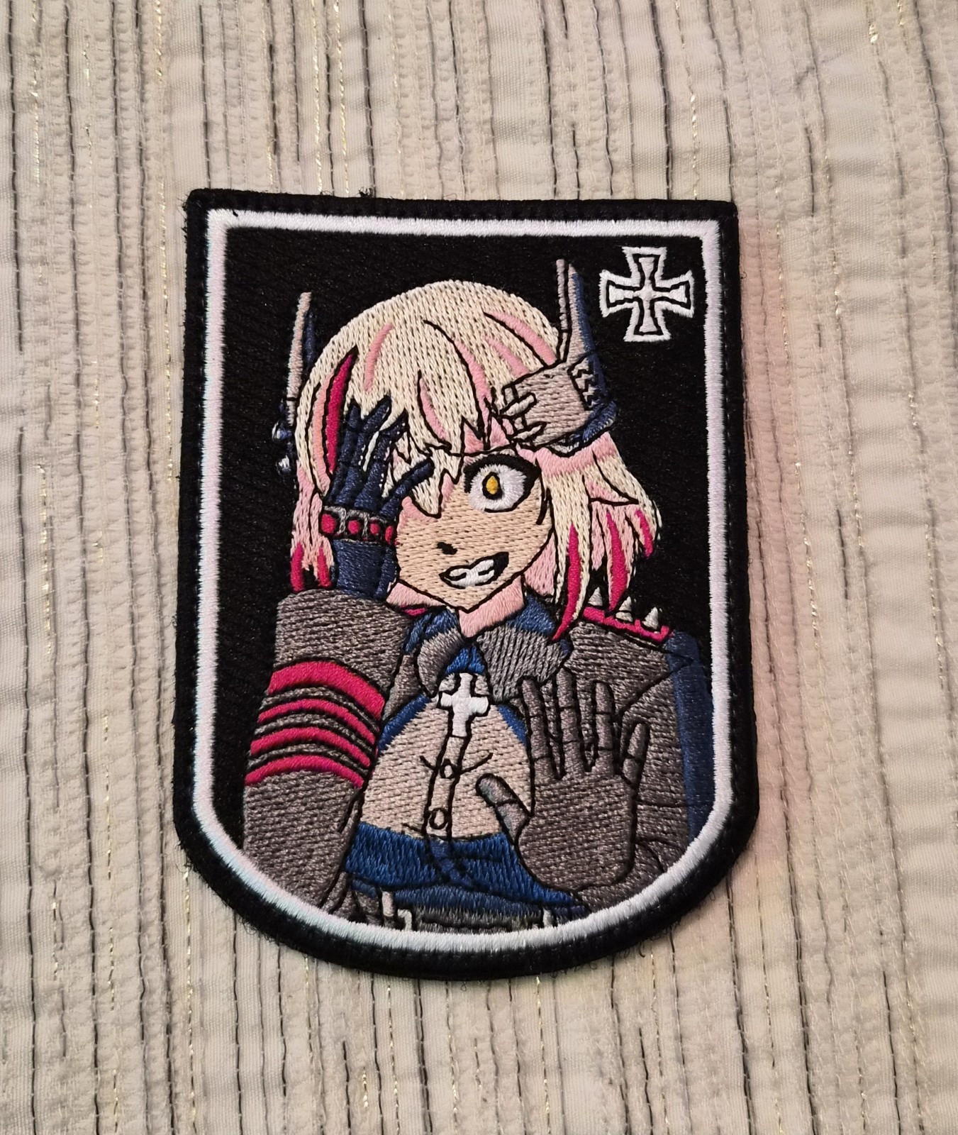 Azur Lane Roon Embroidered Patch Hook & Loop - Fan Made