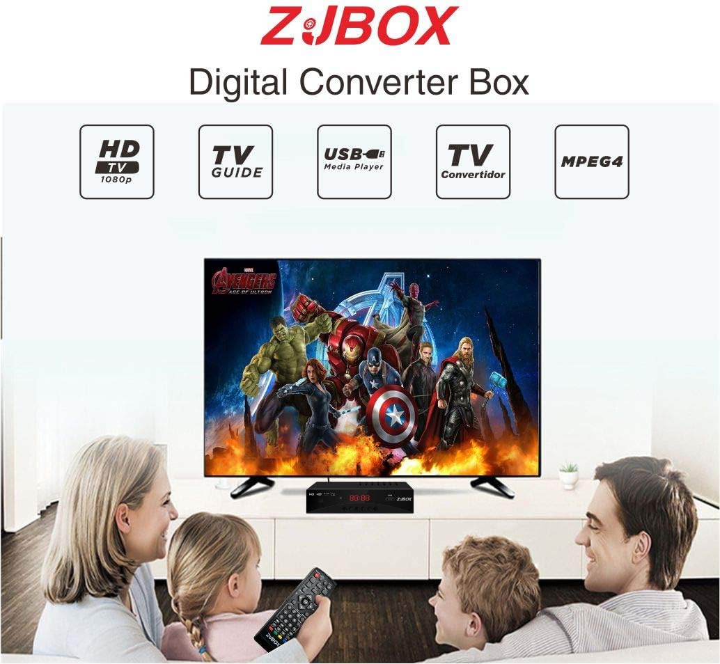 HDTV Digital TV Converter Box DVR Live Recorder PVR Tuner HDMI 1080p