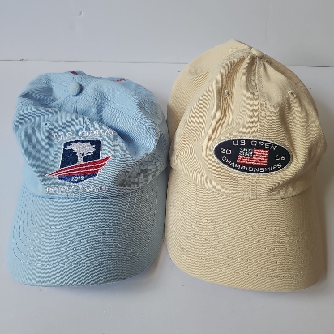 US Open Men's USGA Member's Golf Hats - Pebble Beach 2019 & 2006 Chanpionship