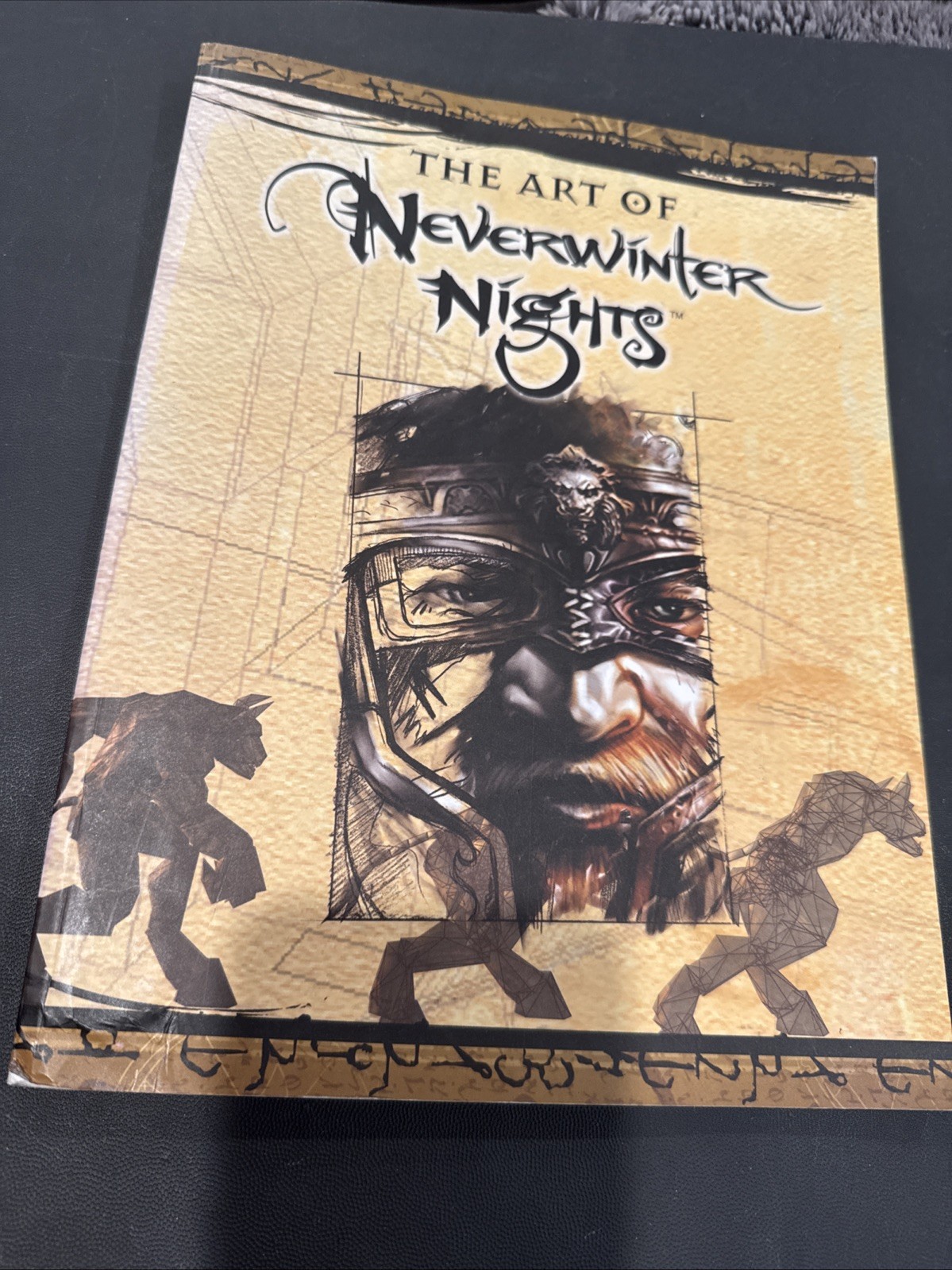 RARE The Art of Neverwinter Nights Paperback Book bioware 2002