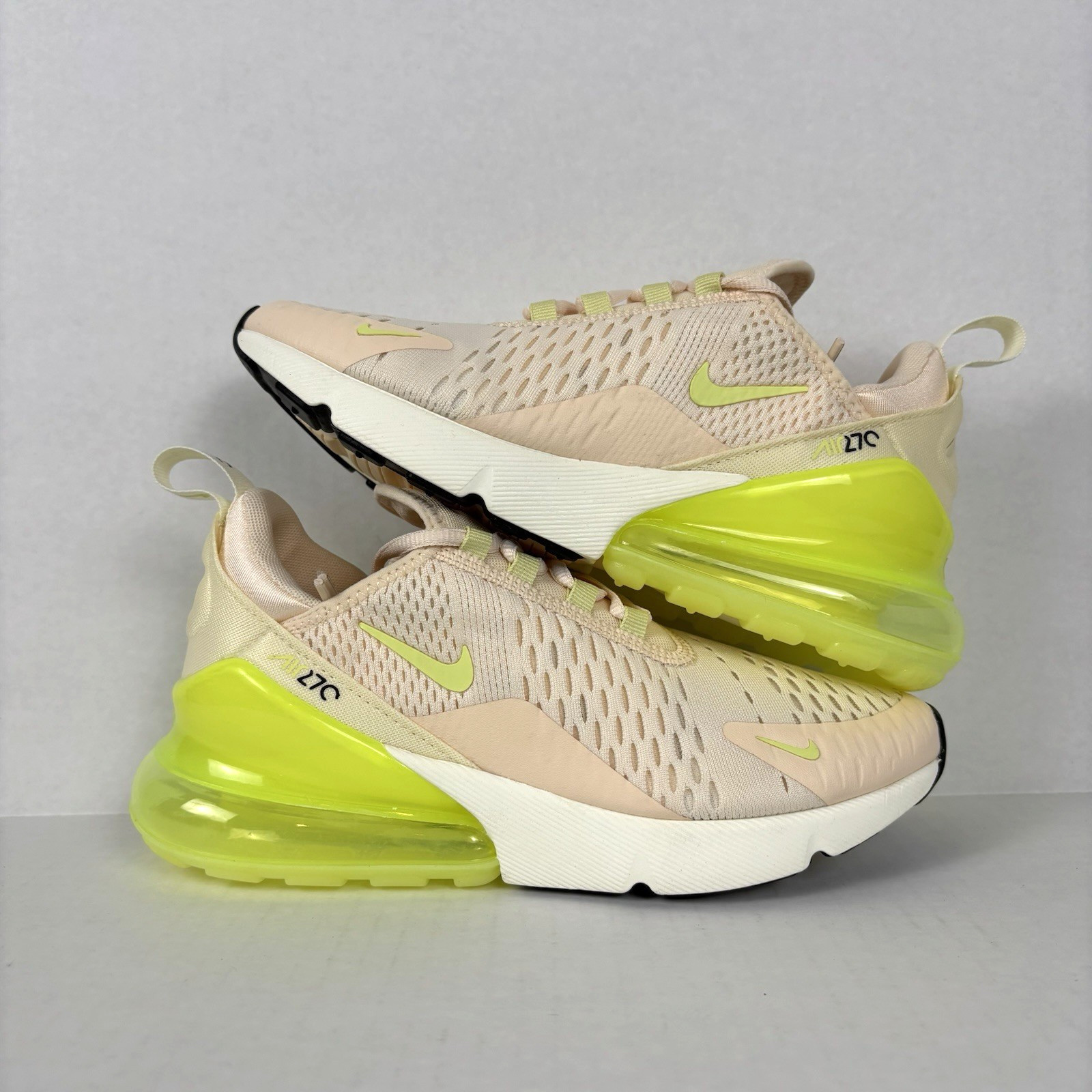 Nike Air Max 270 Guava Ice Life Lime Casual Sneakers AH6789-802 Women Size 6.5
