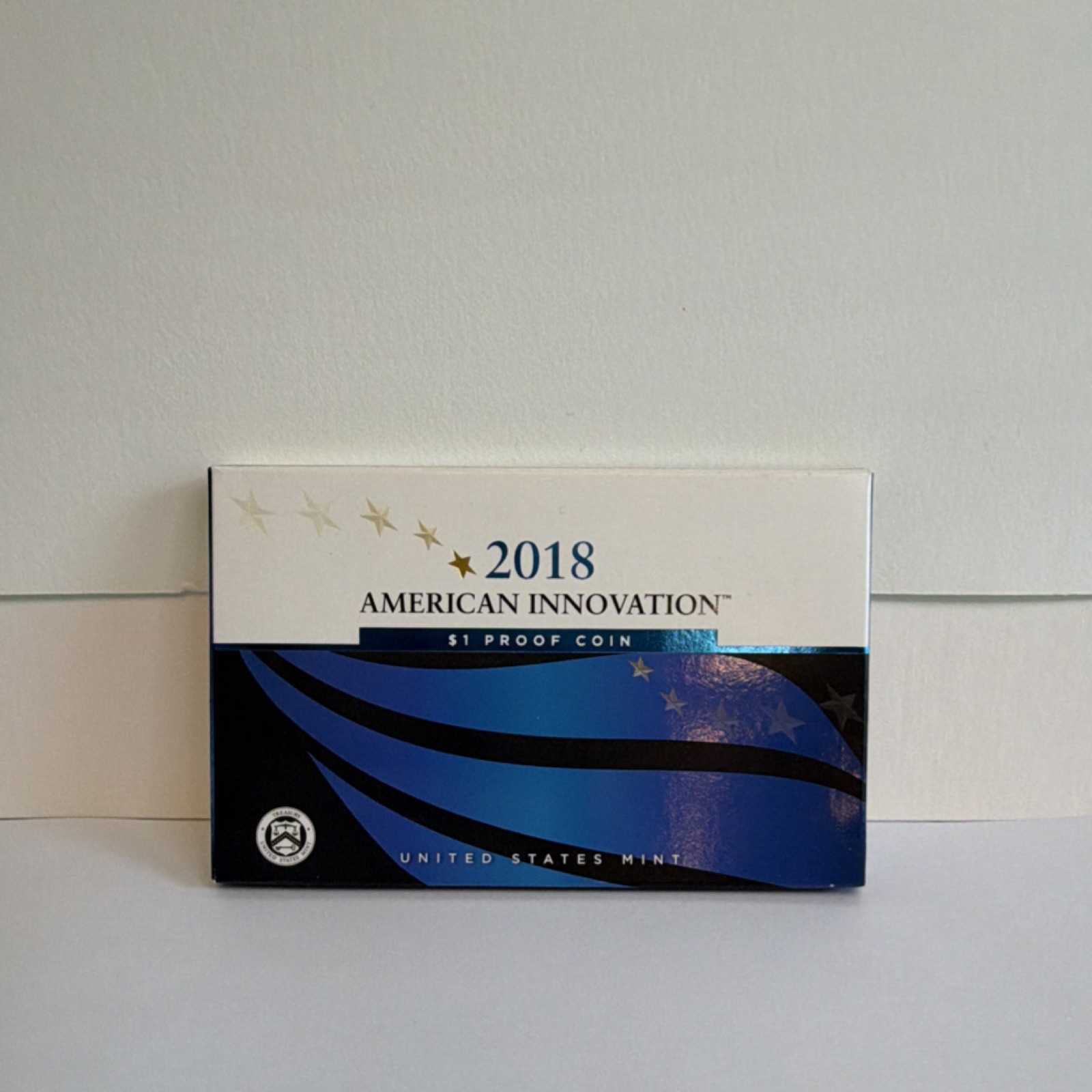 2018 American Innovation $1 Proof Silver Coin 0.999, San Francisco Mint, Box COA