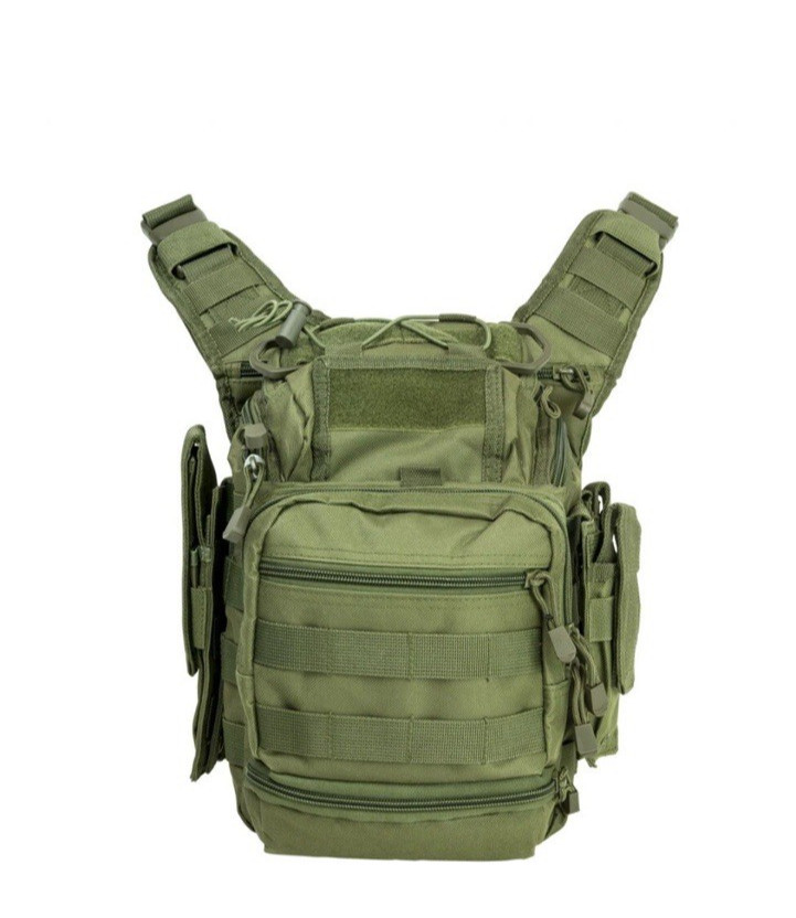 VISM First Responders PVC Heavy Duty Tactical Utility Range Shoulder Bag CCW