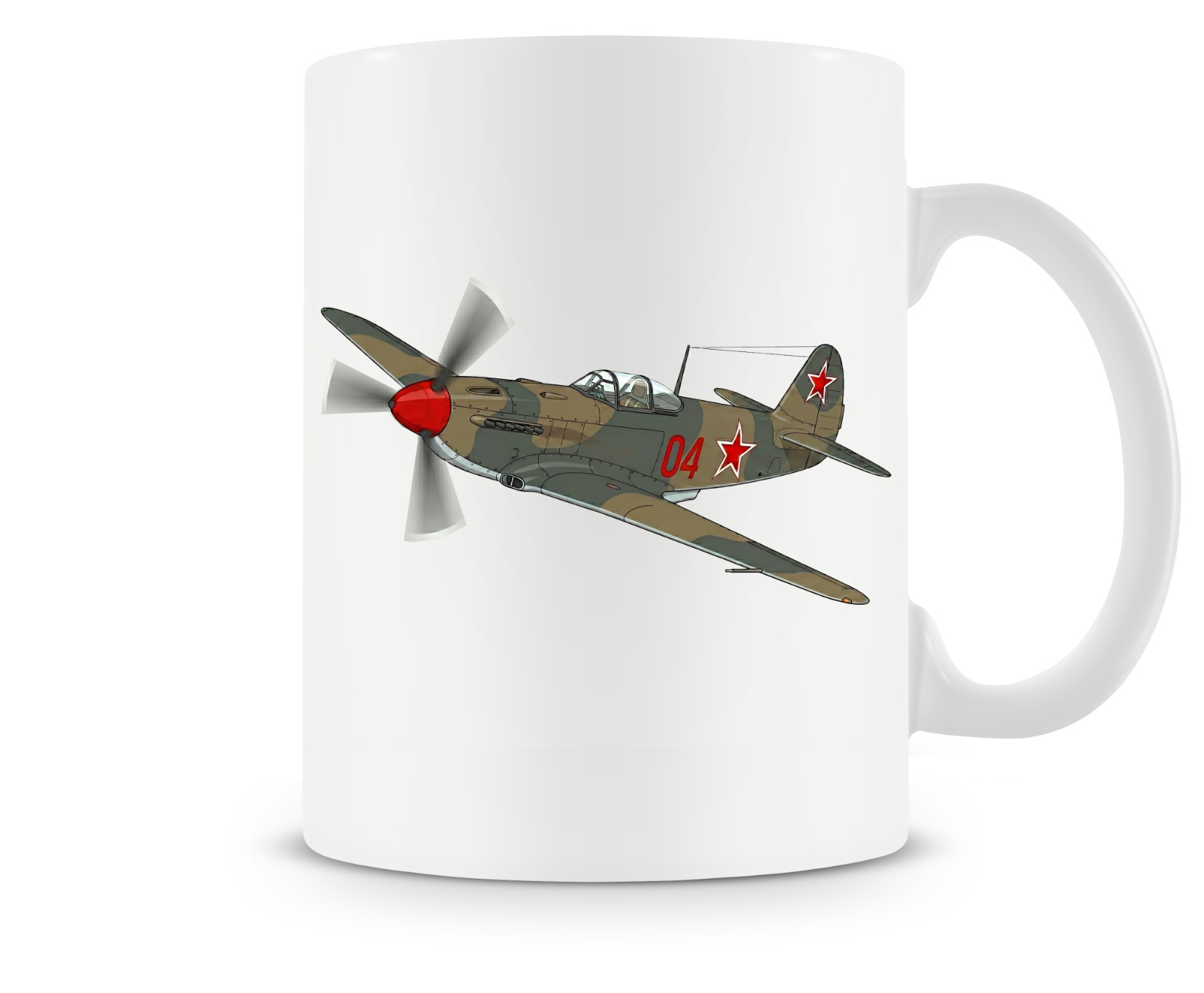 Yakovlev Yak-9 Ceramic Coffee Mug - 15oz.