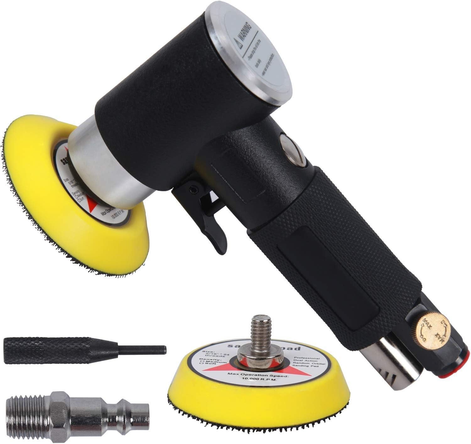 2 inch 3 inch pneumatic random orbital sander 15000 rpm dual action polisher