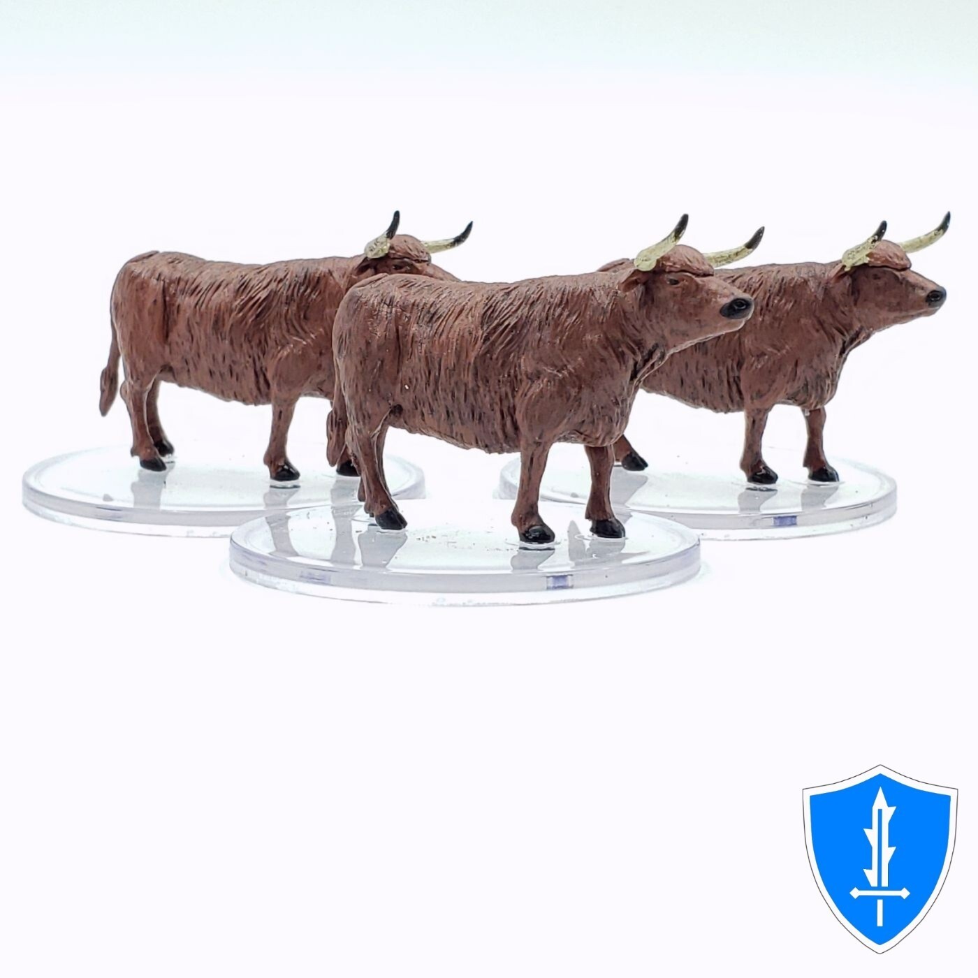 Strange Ox x3 - Adventures from Baldur's Gate #26 D&D Icons of the Realms Ooze