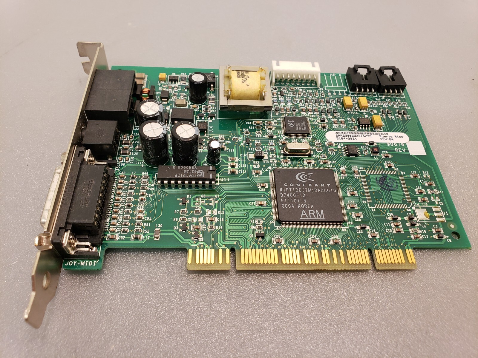 Vintage HP Sound Modem Game PCI Conexant Riptide Card 5184-3924 90079-2