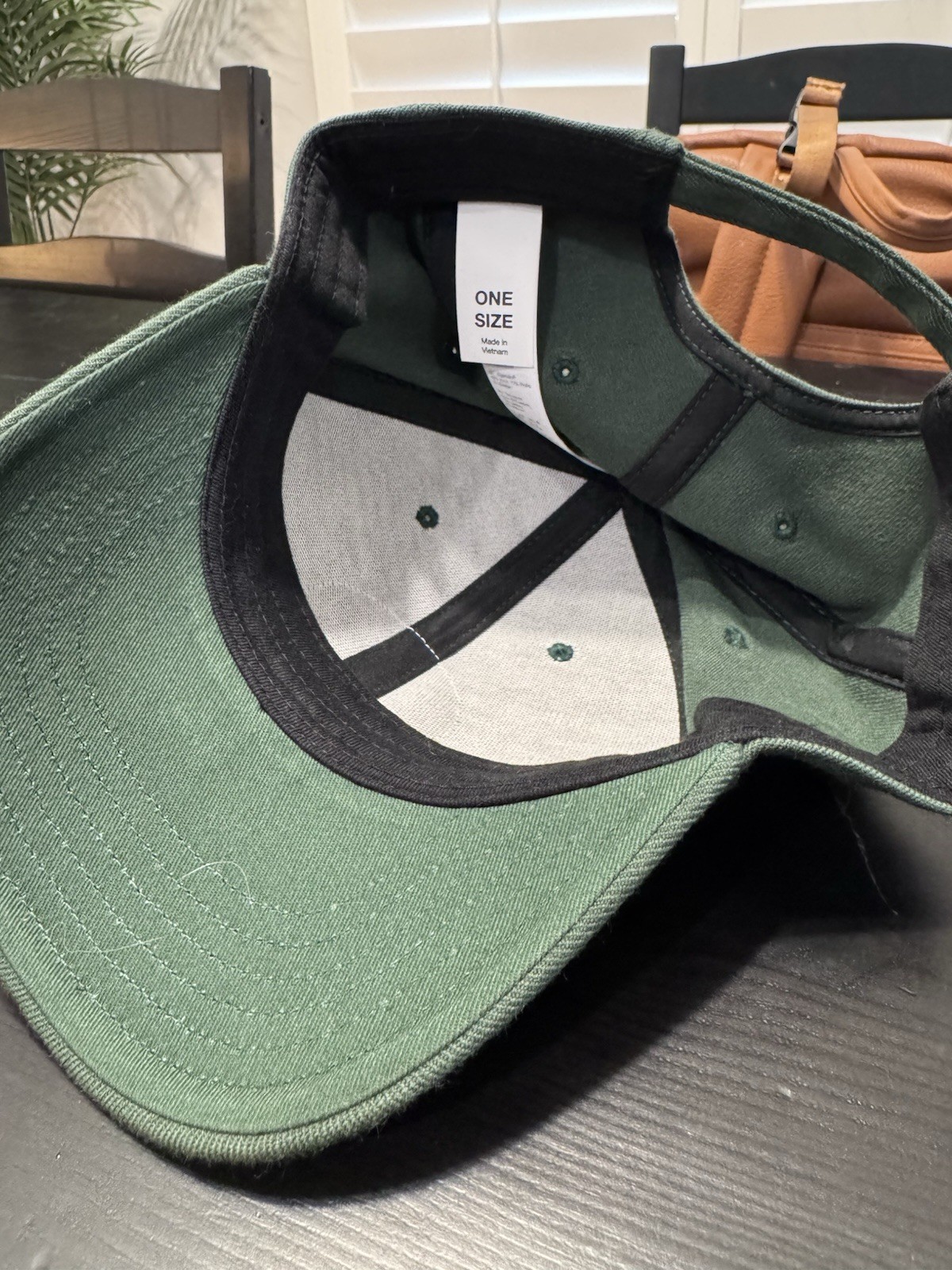 Black Diamond Green Cotton Baseball Cap Adjustable Outdoor Equipment