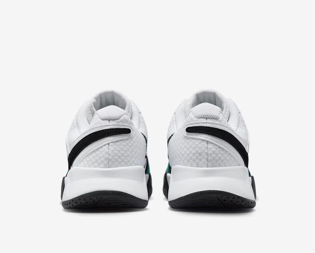 Nike Court Lite 4 Tennis Pickleball Shoes White Green Black Sz 12 FD6574-104 New