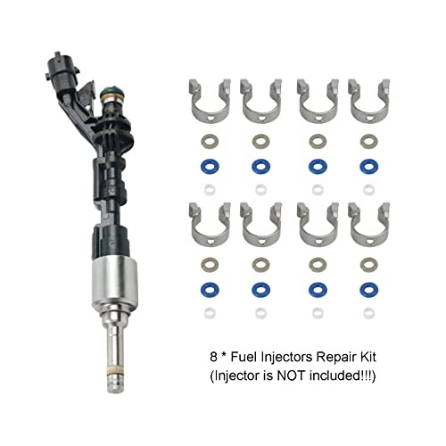 8PCS Fuel Injectors Repair Seal Kit Fit for Jaguar 5.0L V8 and for Range Rover