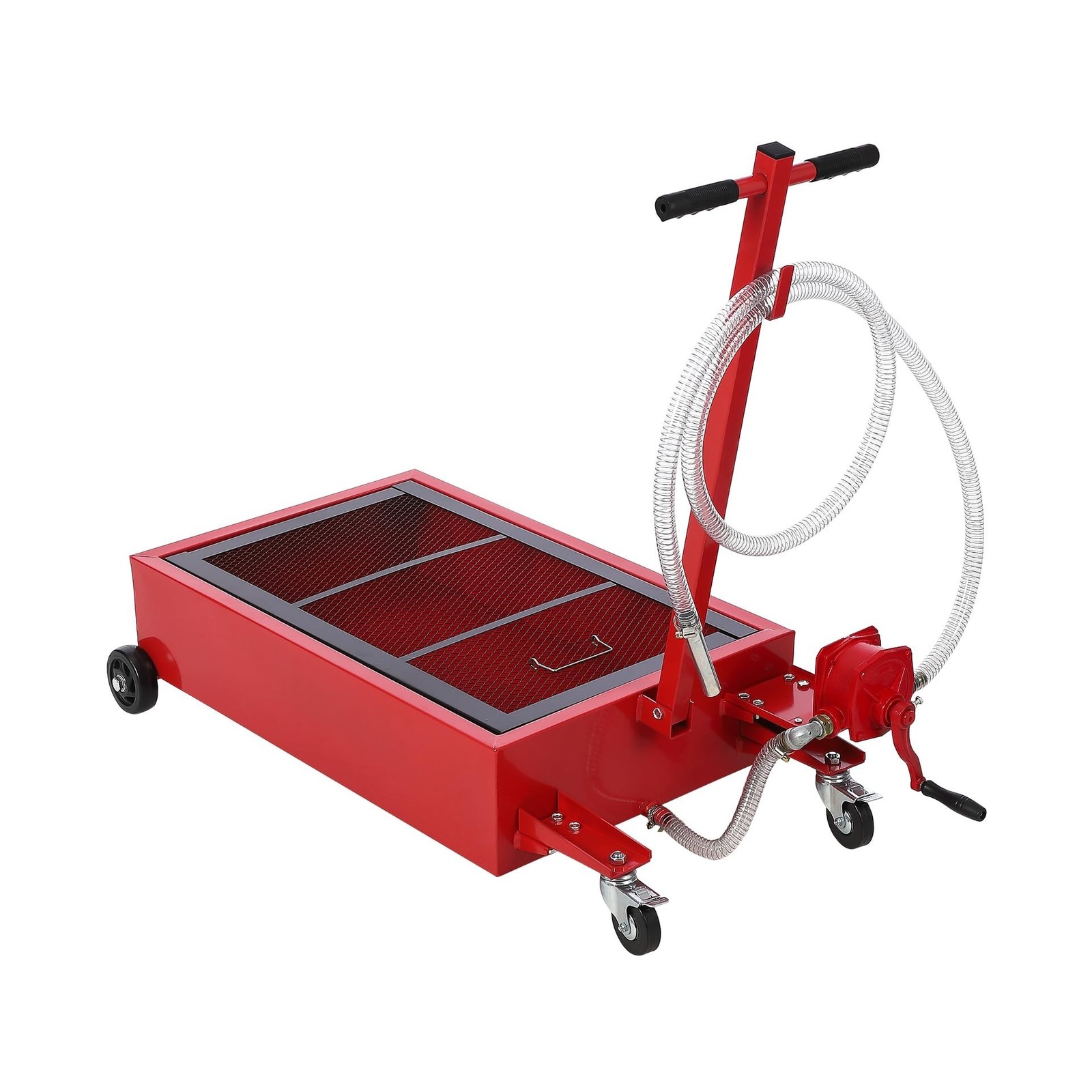 Garvee 20 gal Oil Drain Pan Oil Drain Tank, 76 L Low Profile Oil Drain Pan, L...