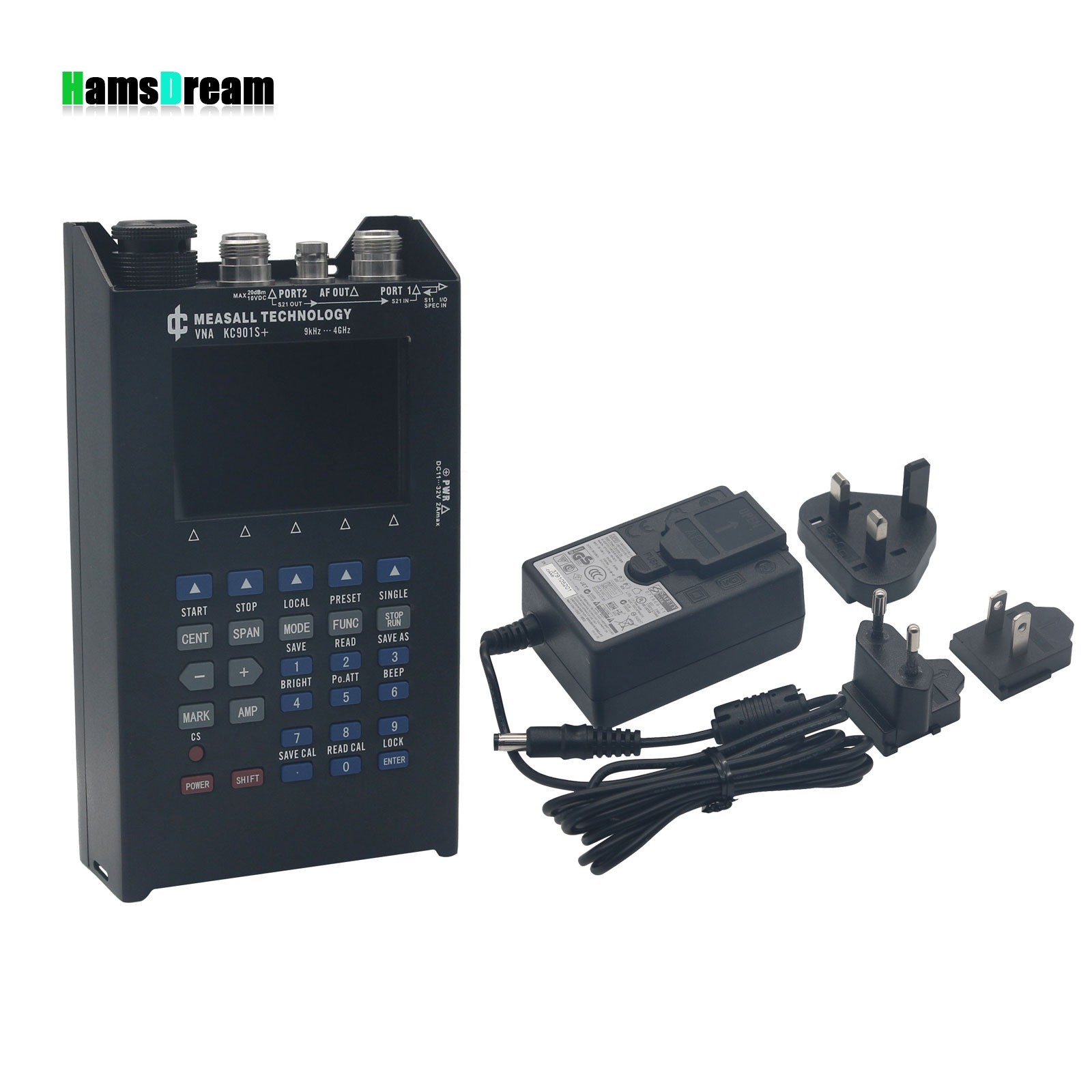 KC901S+ Network Antenna Spectrum RF Vector Analyzer Field Strength S11 Swee