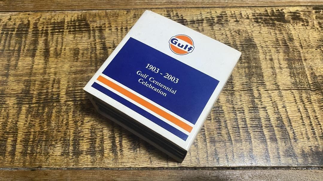 This is a Limited model Zippo with GULF design.