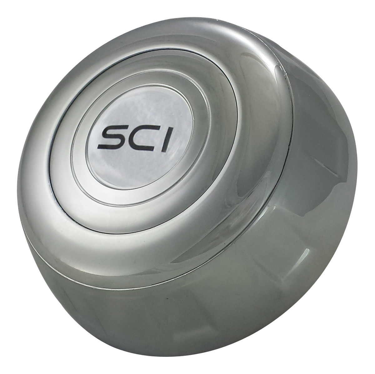 Chrome Economy Steering Wheel 3-Hole Horn Pad Bezel
