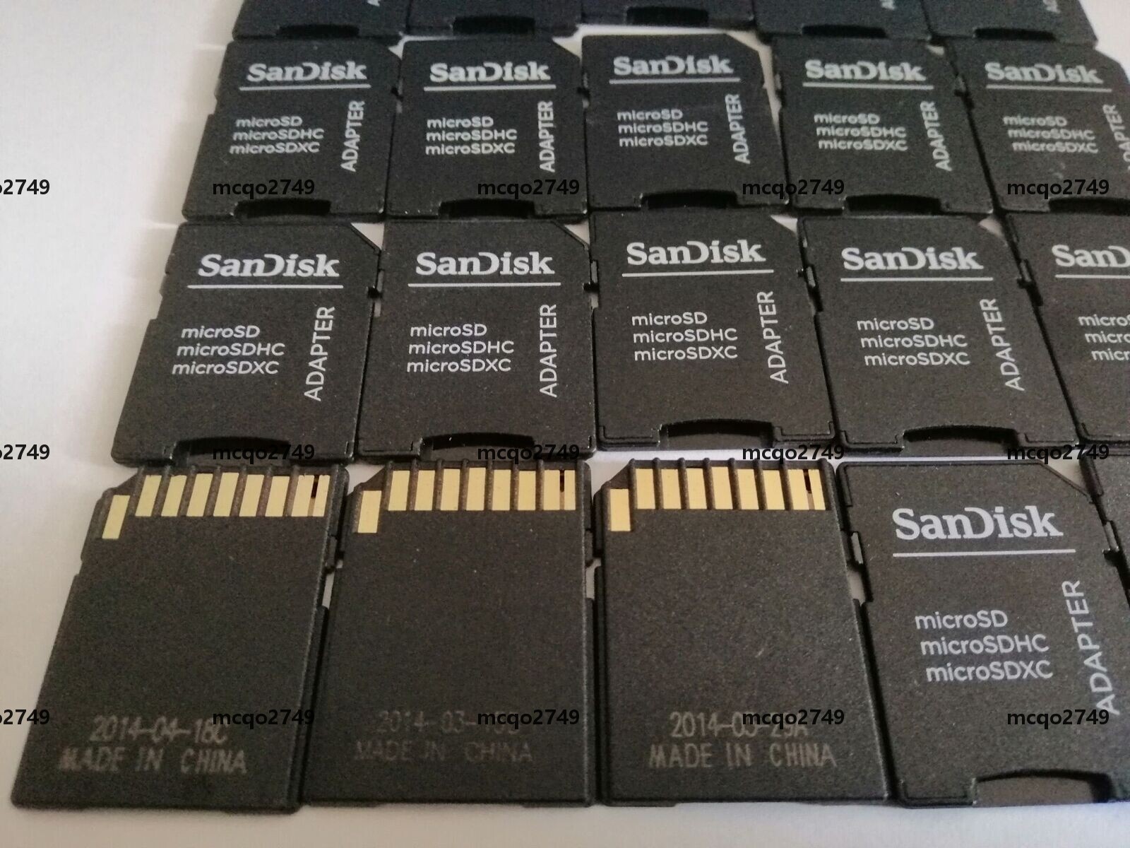 20pcs Micro SD to SD HC SDHC Memory Card Adapter Reader