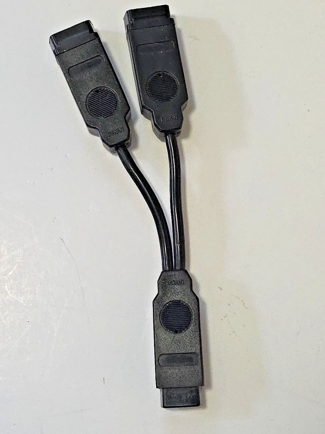 Vintage Y Splitter Controller Cable DB9 Atari, Commodore