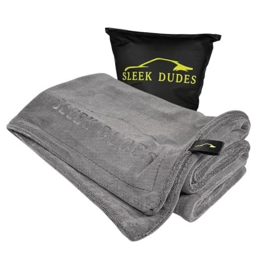DiamondX Ceramic Safe Car Drying Towel, XL 27x35 Microfiber | 1200GSM snag