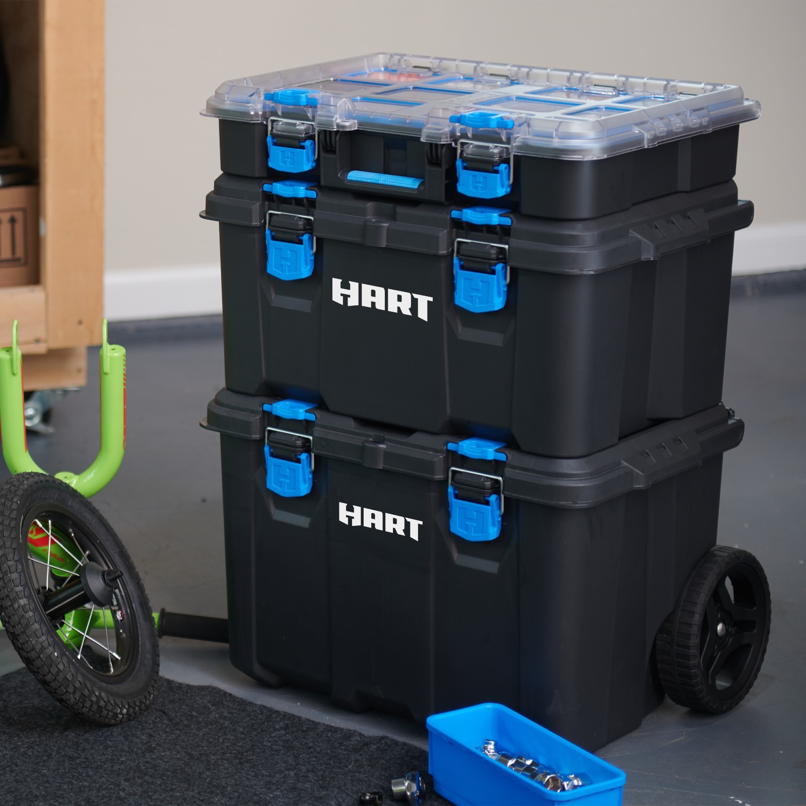 HART STACK Modular Storage System - Black