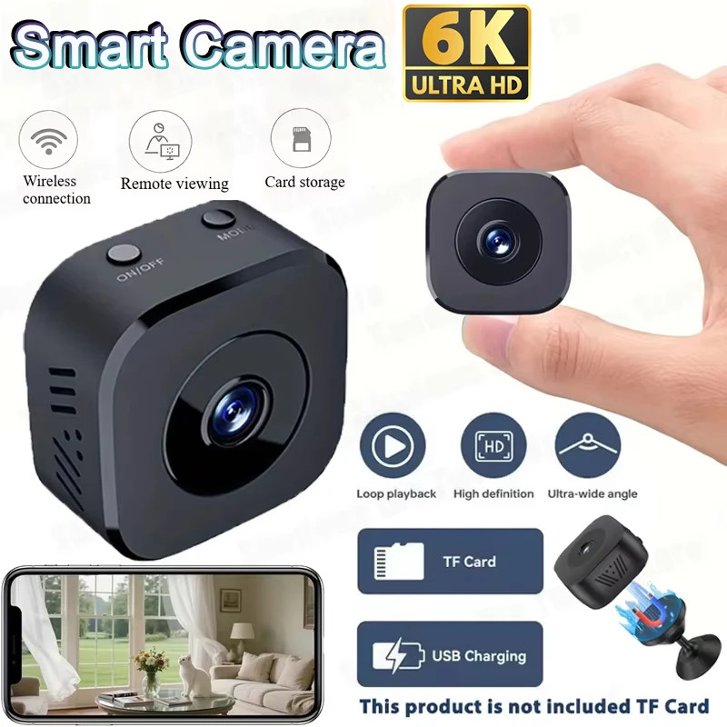 6K 2.4G WiFi Mini Security Camera Wireless Monitoring Security Protection Remote