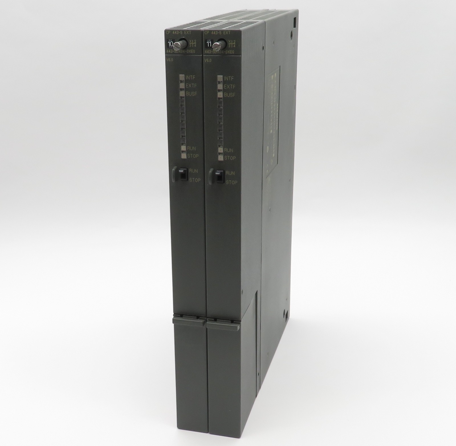 2x SIEMENS SIMATIC NET 6GK7443-5DX04-0XE0 Communication Processor CP 443-5 EXT