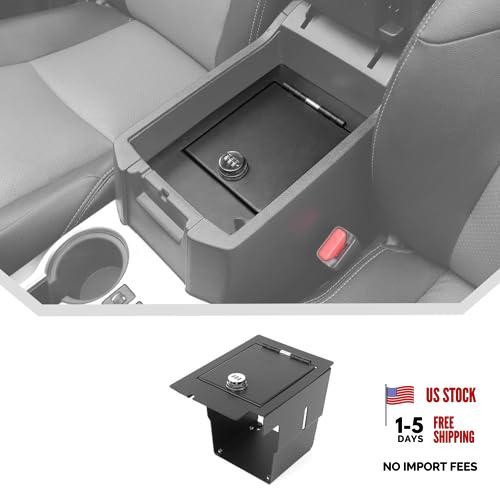 Built-in Center Console Safe Storage Organizers Fit for 2010-2023 Toyota