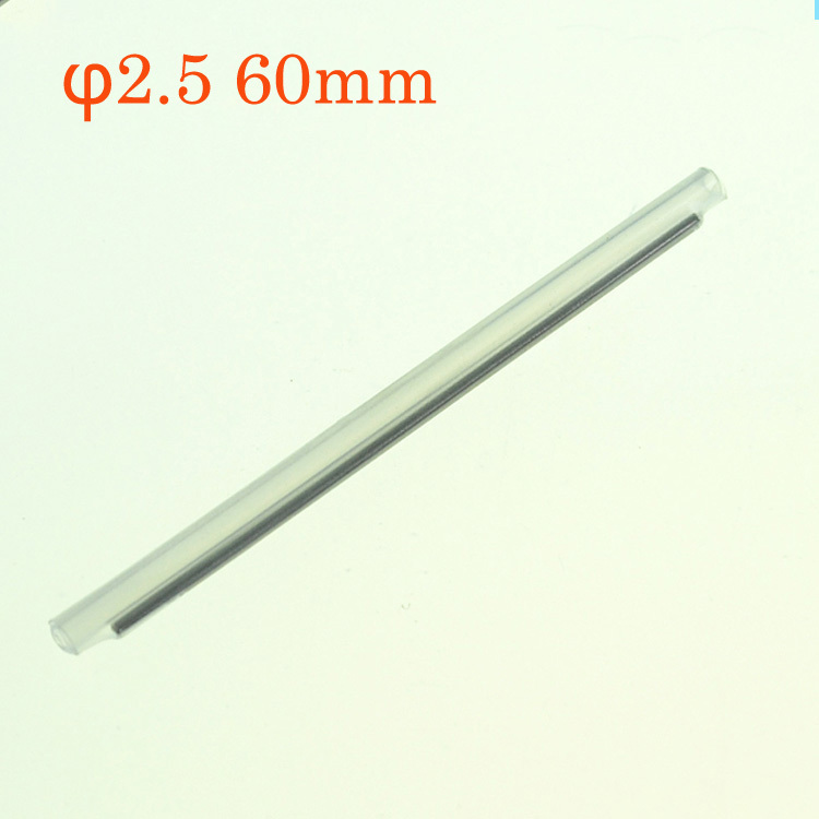 2500pcs φ2.5 Fiber Optic Fusion Splice Protection Sleeves Tube - 60mm (Popular)
