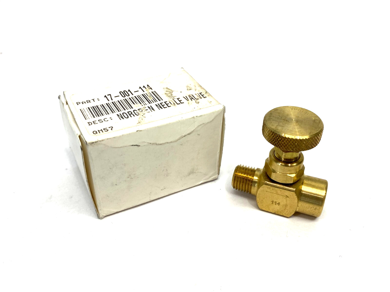 Norgren 17-001-114 Brass Needle Valve