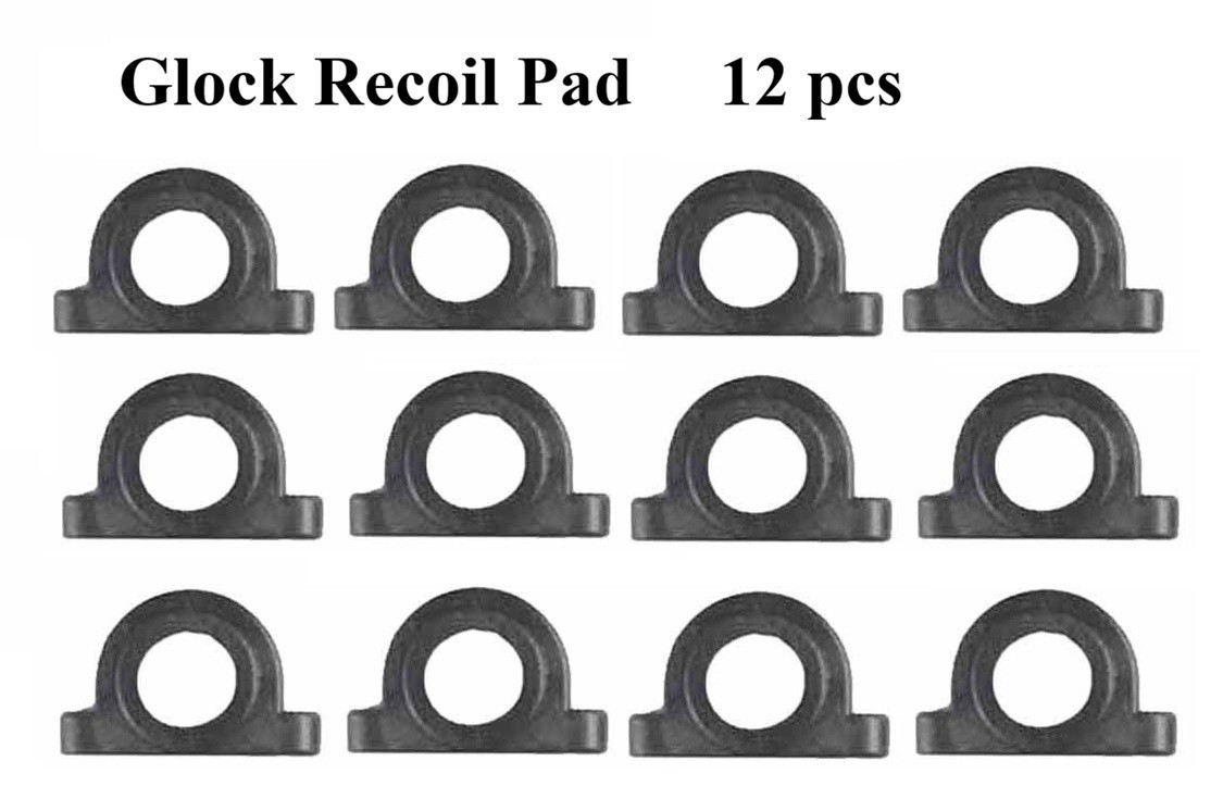 12 PCS Glock 17 17L 18 19 20 21 22 23 24 24C 31 32 and 37 Recoil Pad