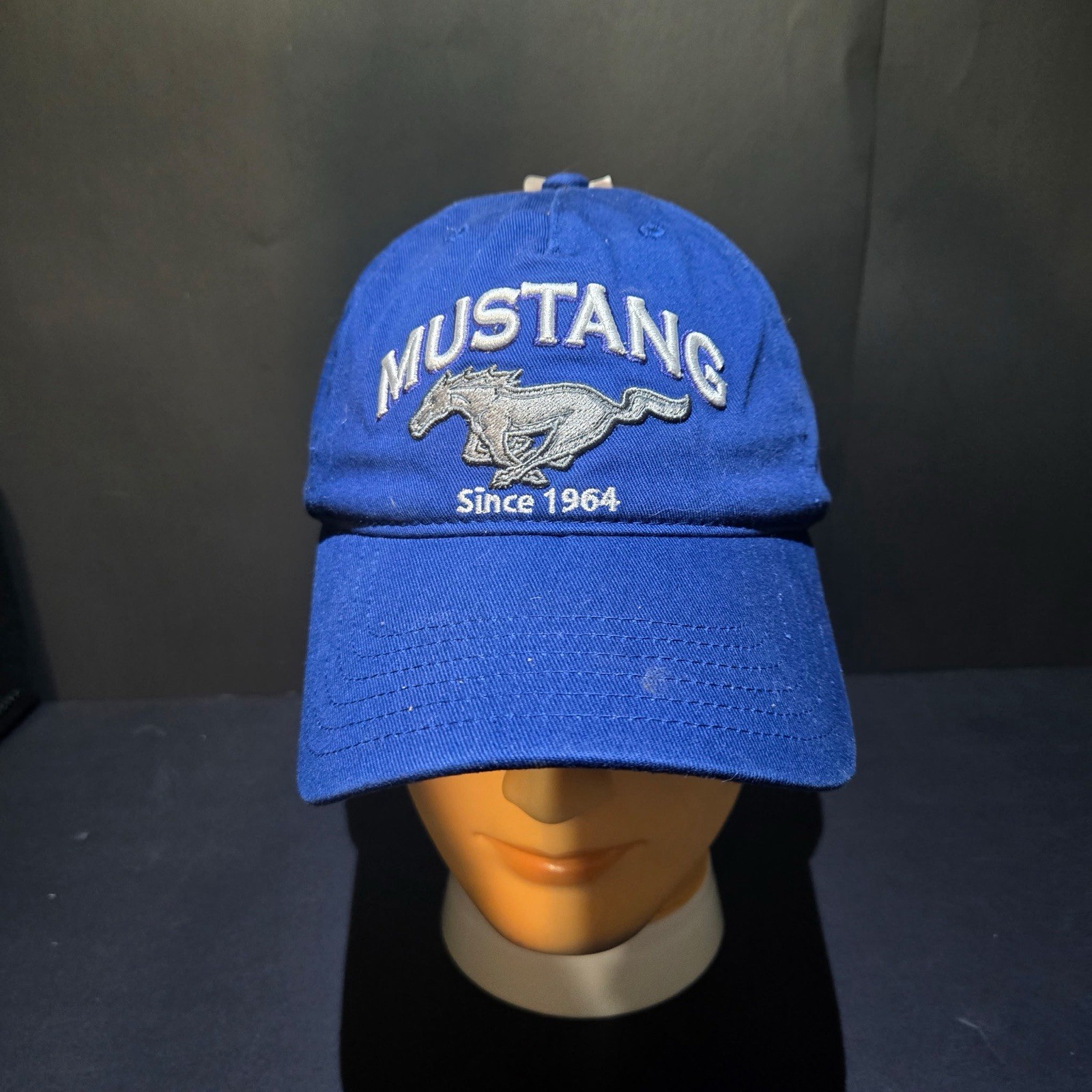 NWT Ford Mustang Automotive Since 1964 Logo Snapback Baseball Hat Cap New