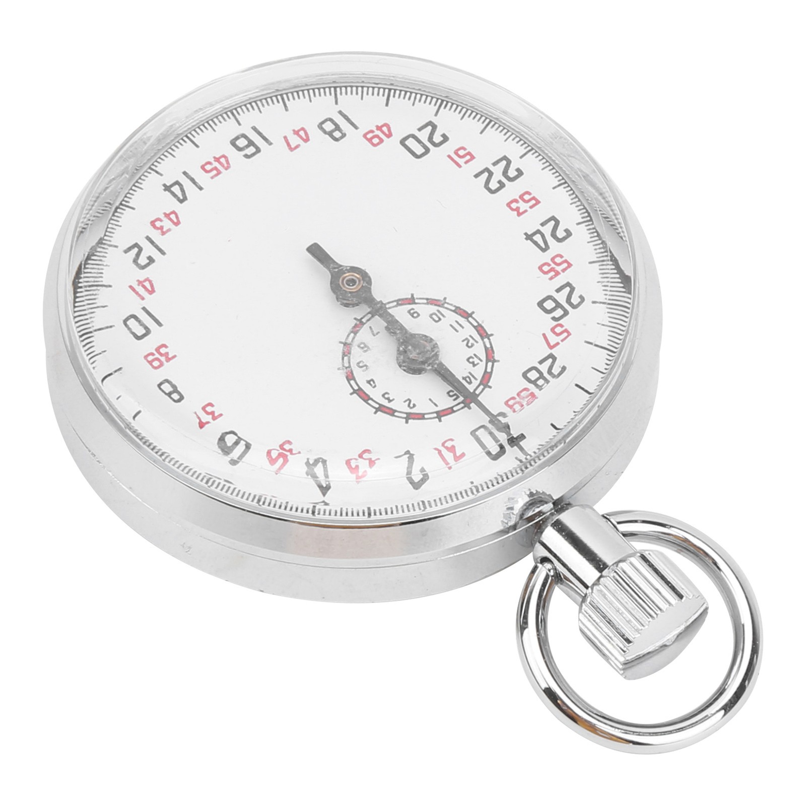 Mechanical Stopwatch Round Sports Chronograph Running Timer Physics Teaching Kit