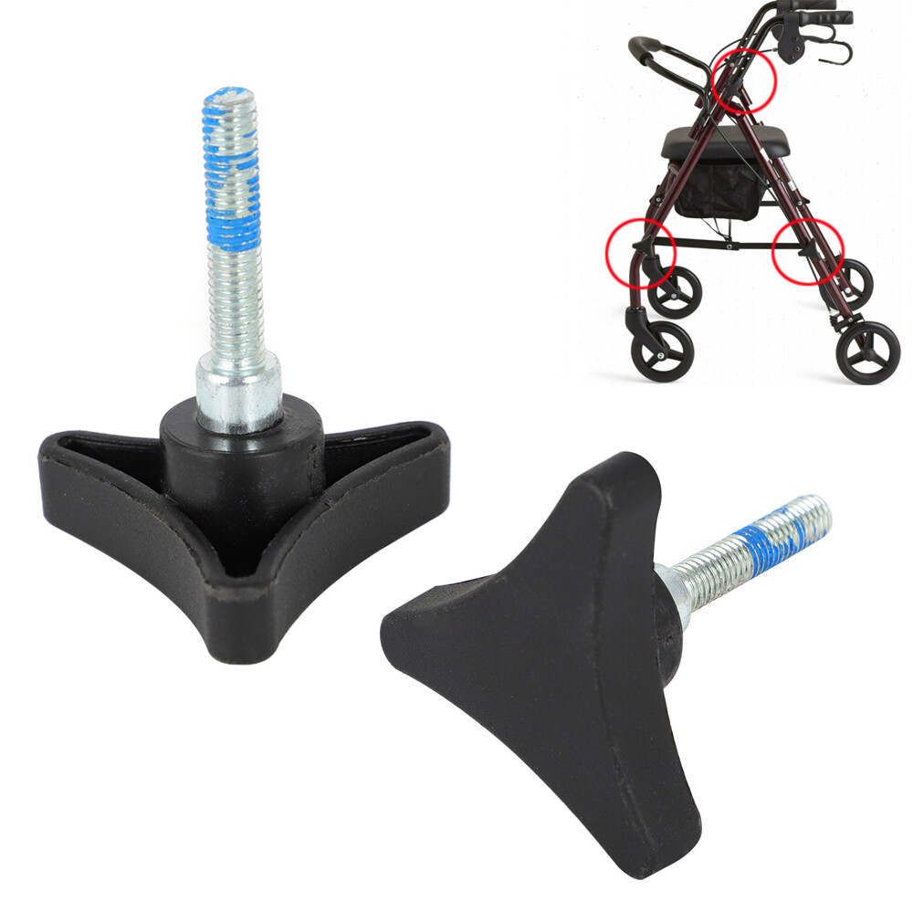 For Steel Folding Rollator Walker Replacement parts Knobs WHEEL Assembly 4pcs