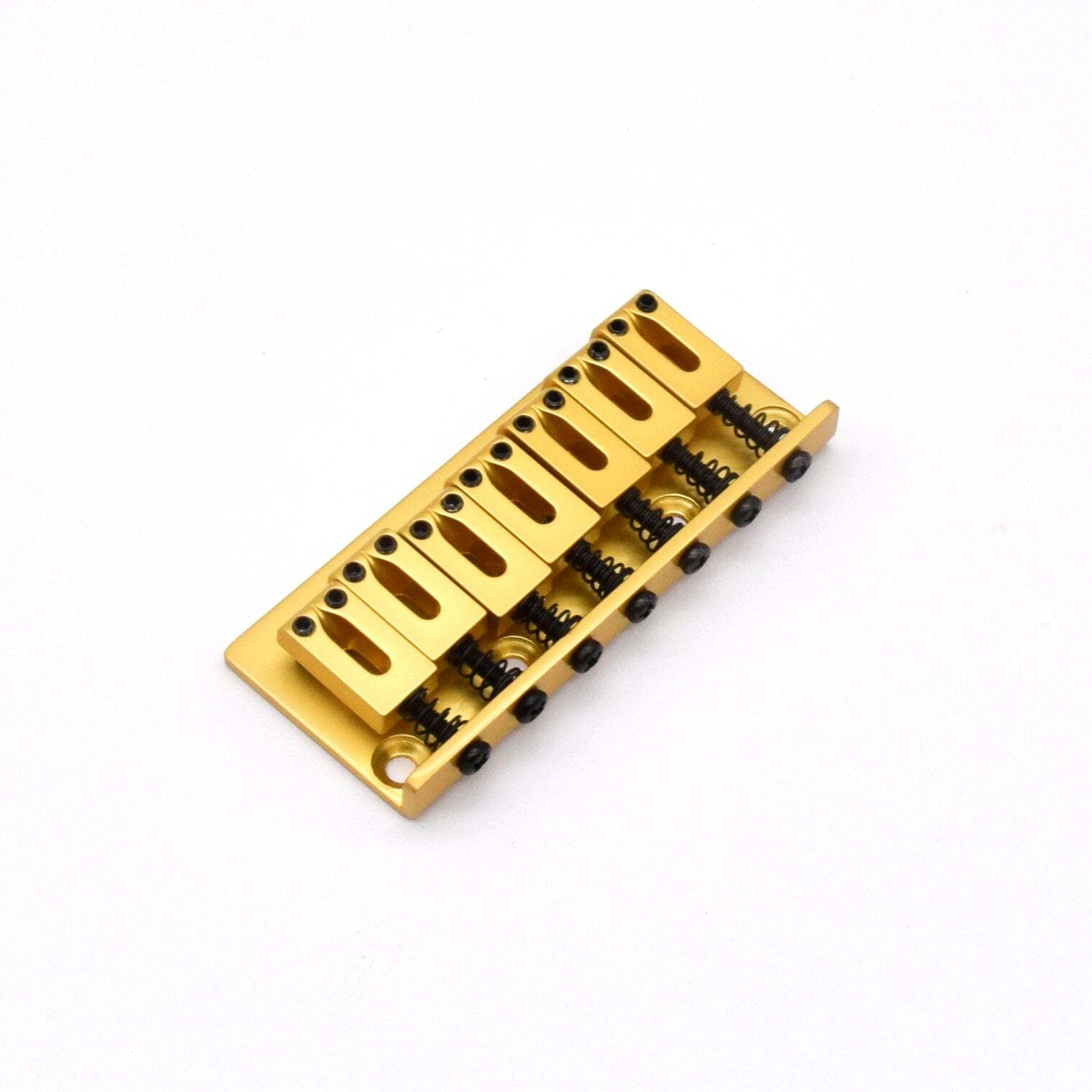 KD By AxLabs 7-String Hardtail Bridge - 10.8 mm Spacing - Satin Gold