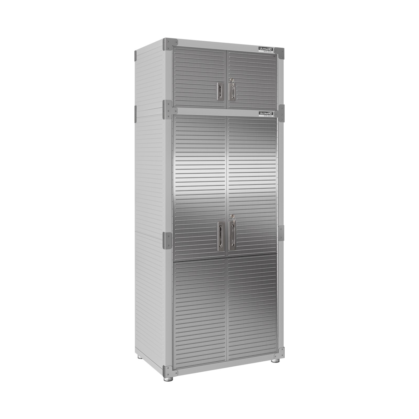 Seville Classics UltraHD® 2-Piece Storage Cabinet Set( 36" W x 24" D x 90.5" H)