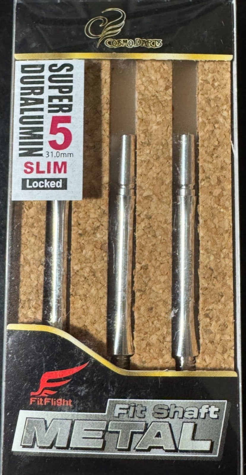 FIT FLIGHT SUPER DURALUMIN #5 LENGTH SLIM LOCKED SHAFTS BRAND NEW SHIPS FREE