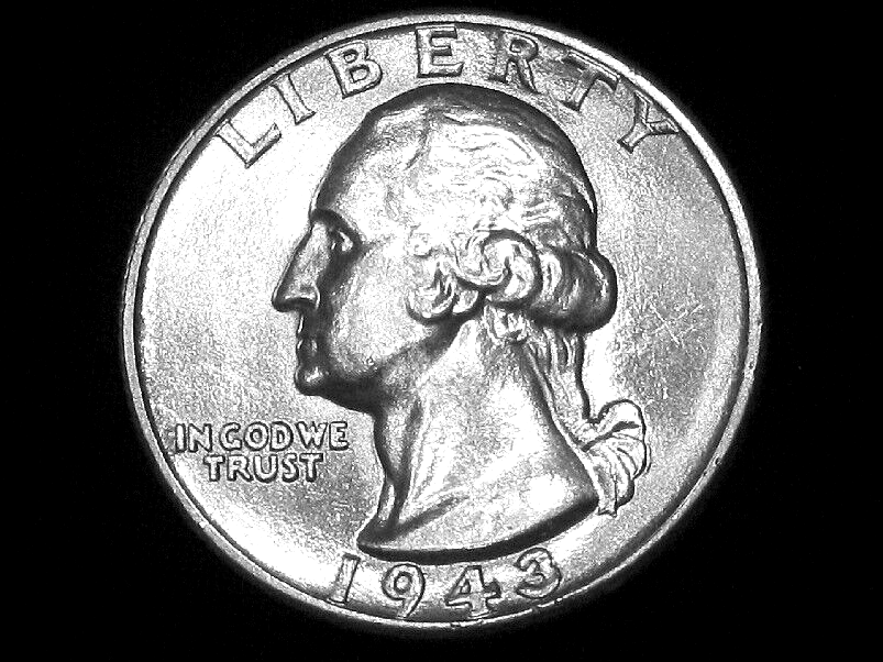 1943 Washington Quarter --- Choice Uncirculated