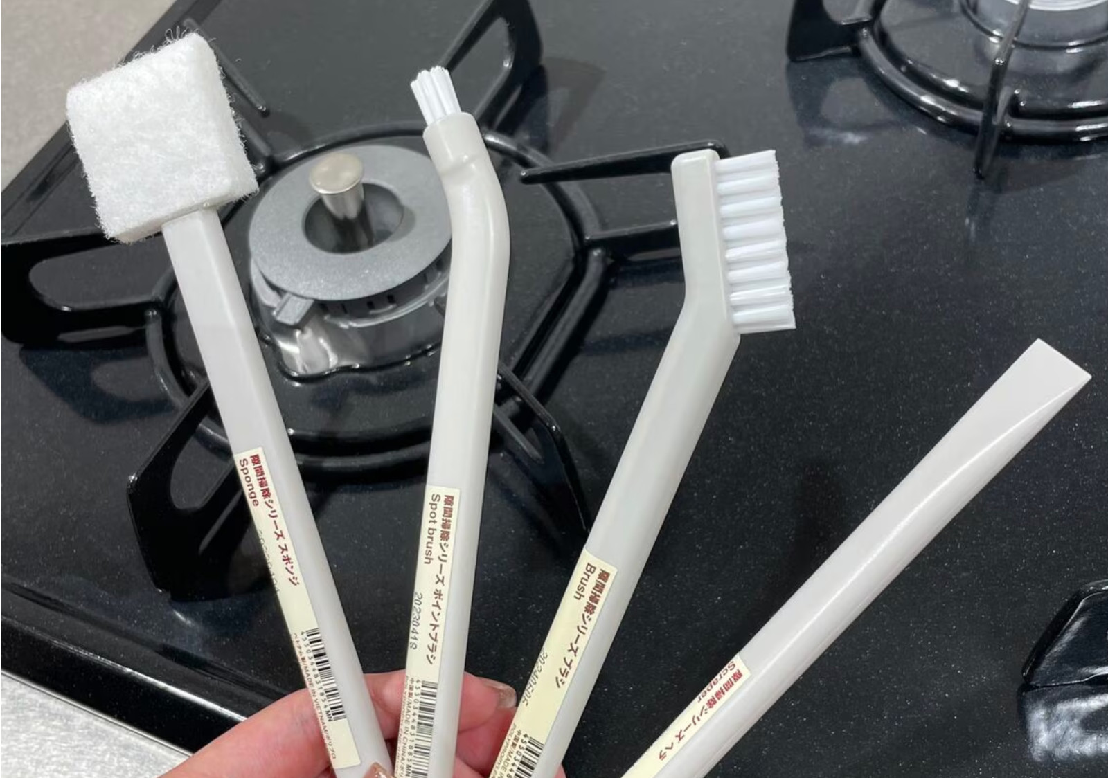 Muji Gap Cleaning Series Brush / Sponge / Point Brush / Spatula from Japan