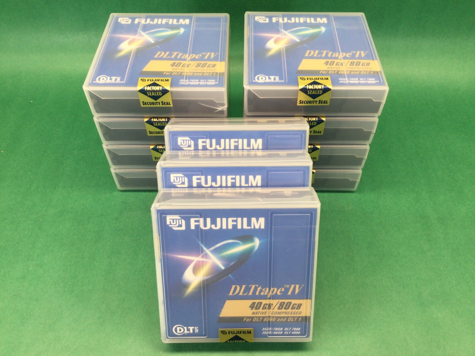 (PACK OF 11) FujiFilm DLTtape IV - DLT 8000 - 1 - 40GB 80GB Backup - NEW SEALED