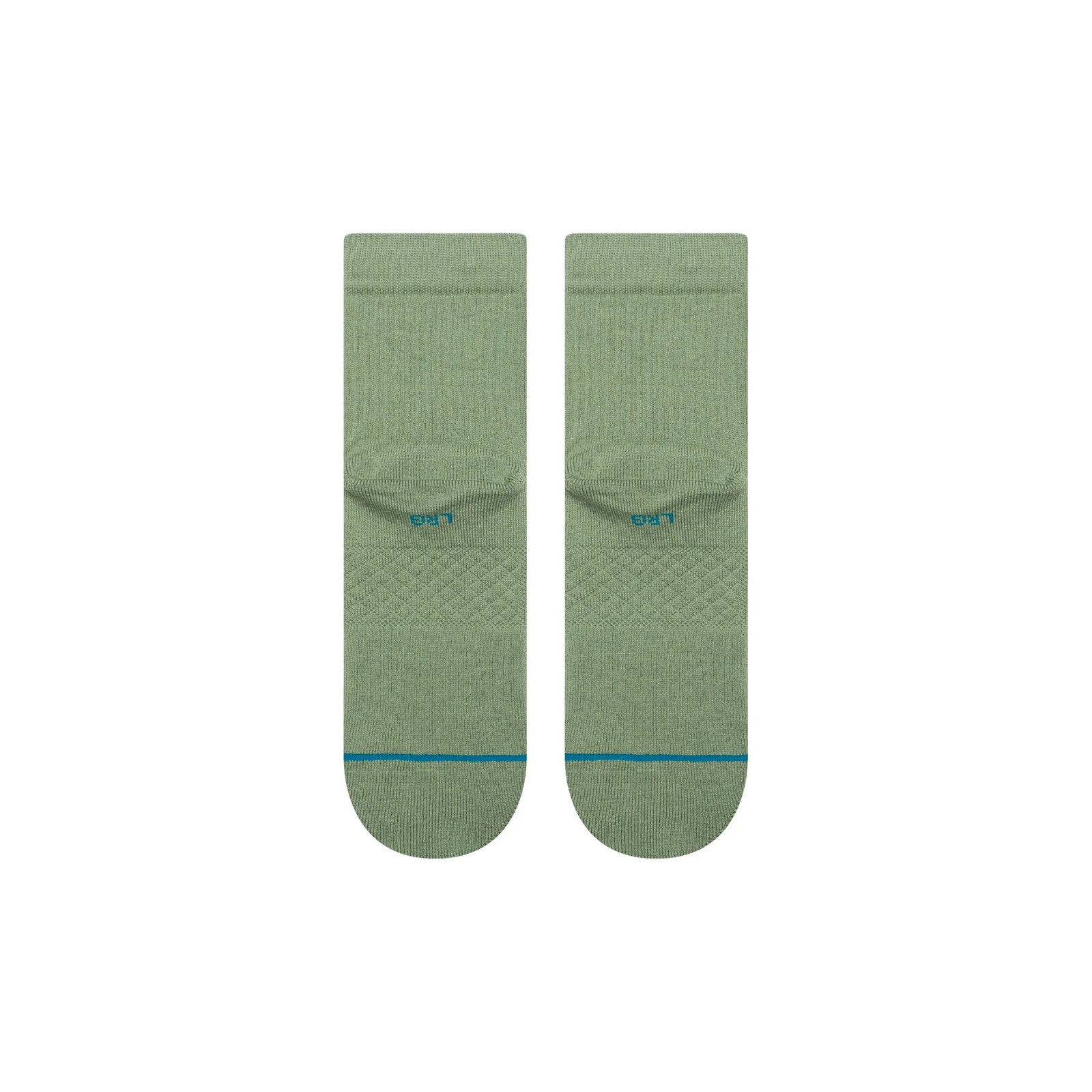 Stance Icon Quarter 1 Pack Sage Socks Size L 9-13
