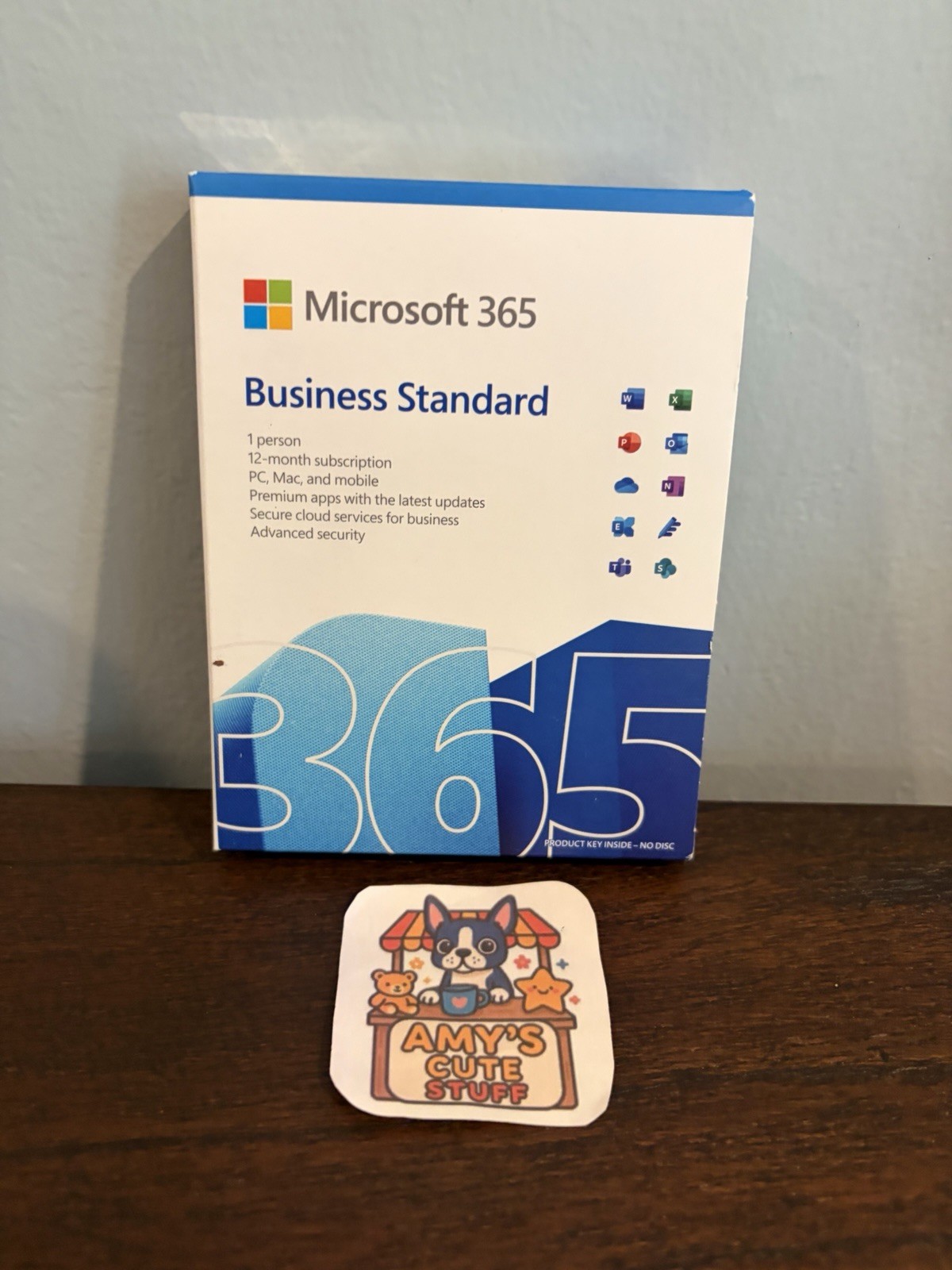 Microsoft 365 Business Standard 12-Month 1 Person Premium Apps KLQ-00659