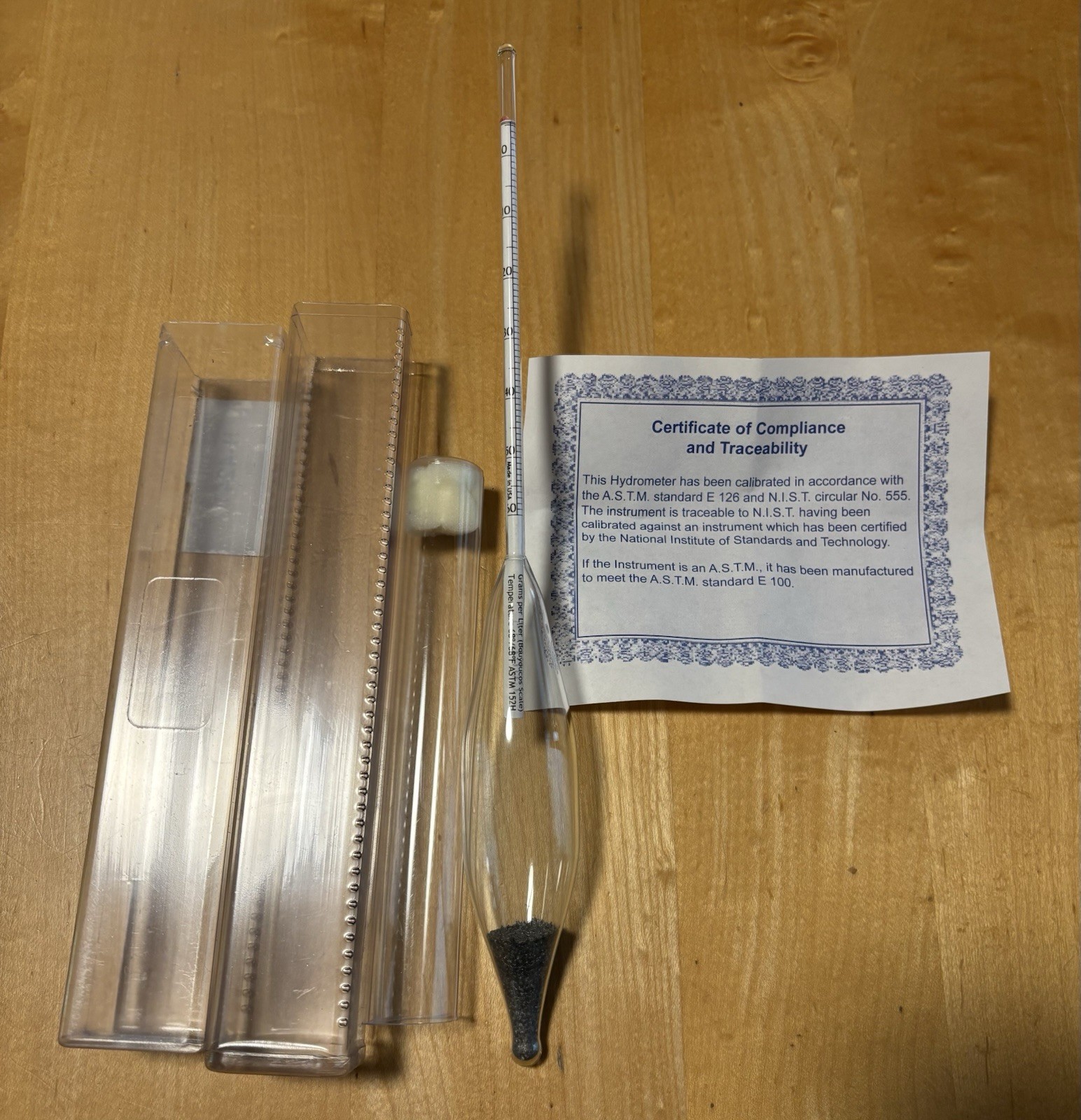Humboldt H-4241 Soil Hydrometer A