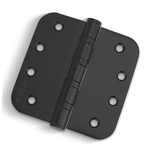 304 Stainless Steel Black Ball Bearing Door Hinges for Exterior & Interior