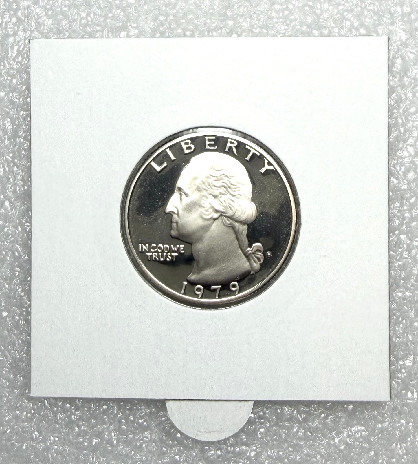 1979 S Proof Clad Washington Quarter, Indiana - for your quarter book!
