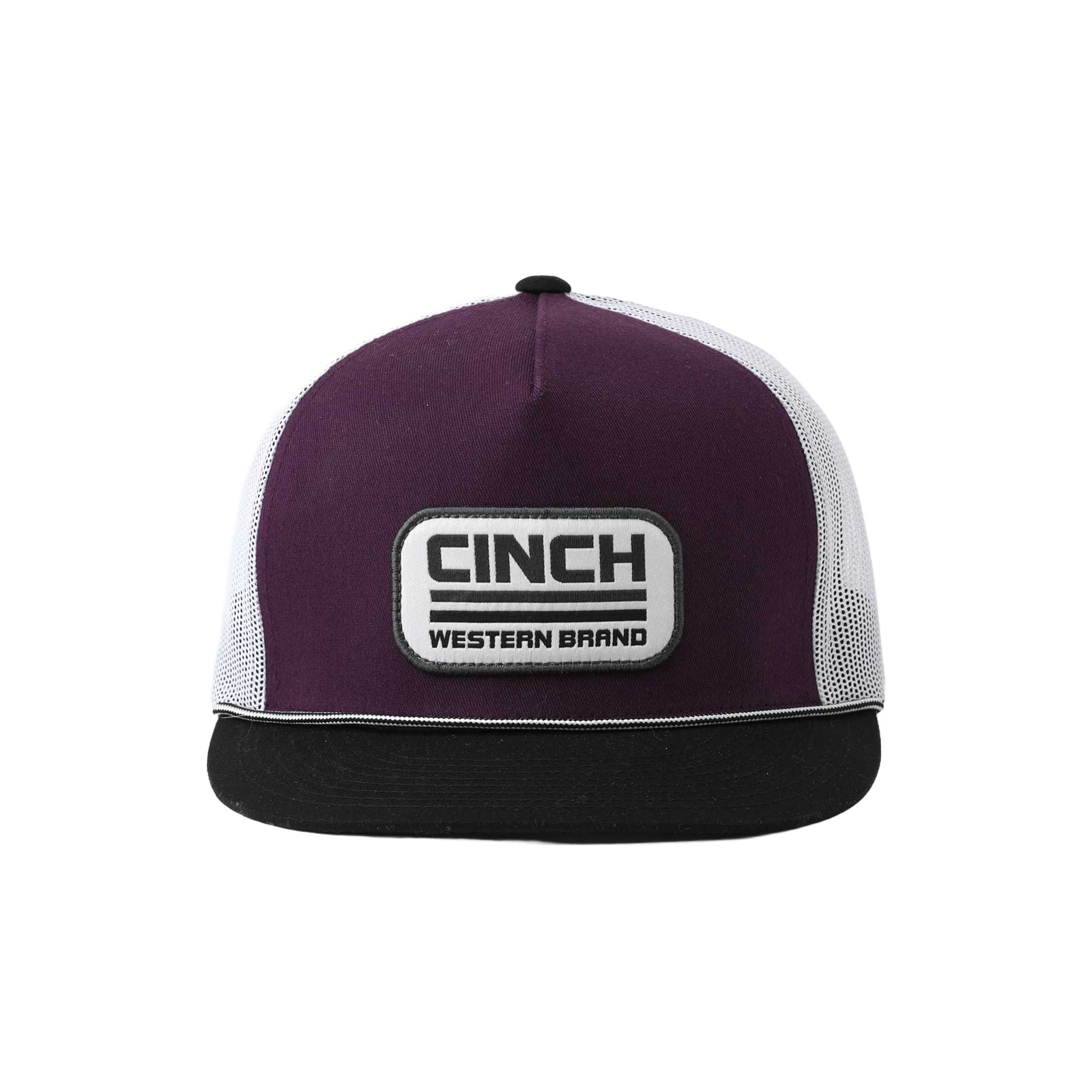 Cinch Men's Multicolor Purple Logo Patch Trucker Cap MCC0600605