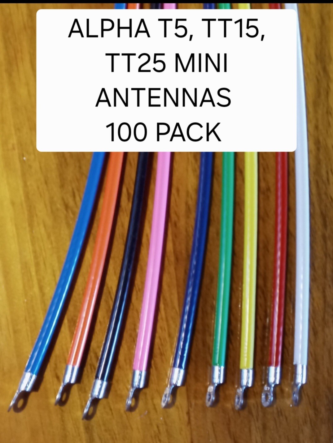 100 GARMIN MINI REPLACEMENT LONG RANGE ANTENNAS FOR ALPHA GPS TRACKING COLLARS