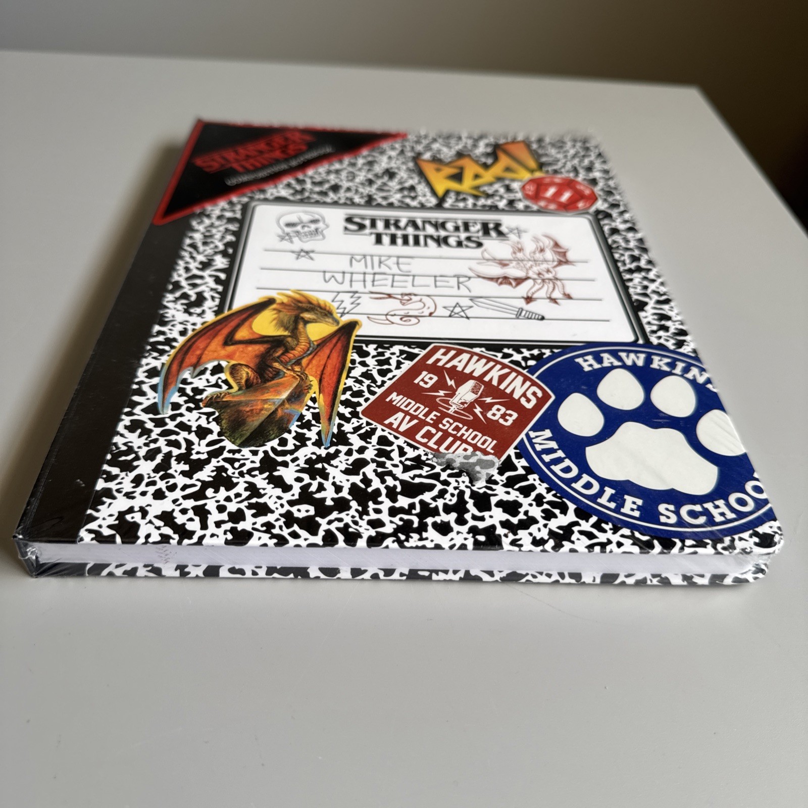 Stranger Things Composition Notebook Retro 80’s Hawkins Middle School Lined New