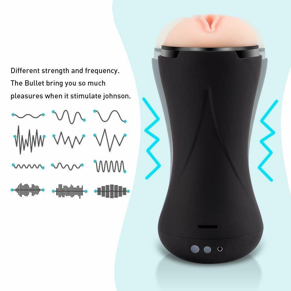 3D Realistic Pocket Pussy Male Masturbator Stroker Cup Vagina Sex Toy for Men
