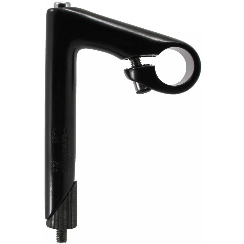 Kalloy Black 1" Quill Stem 22.2 x 150mm 25.4mm bar clamp 60, 80 or 100mm bike