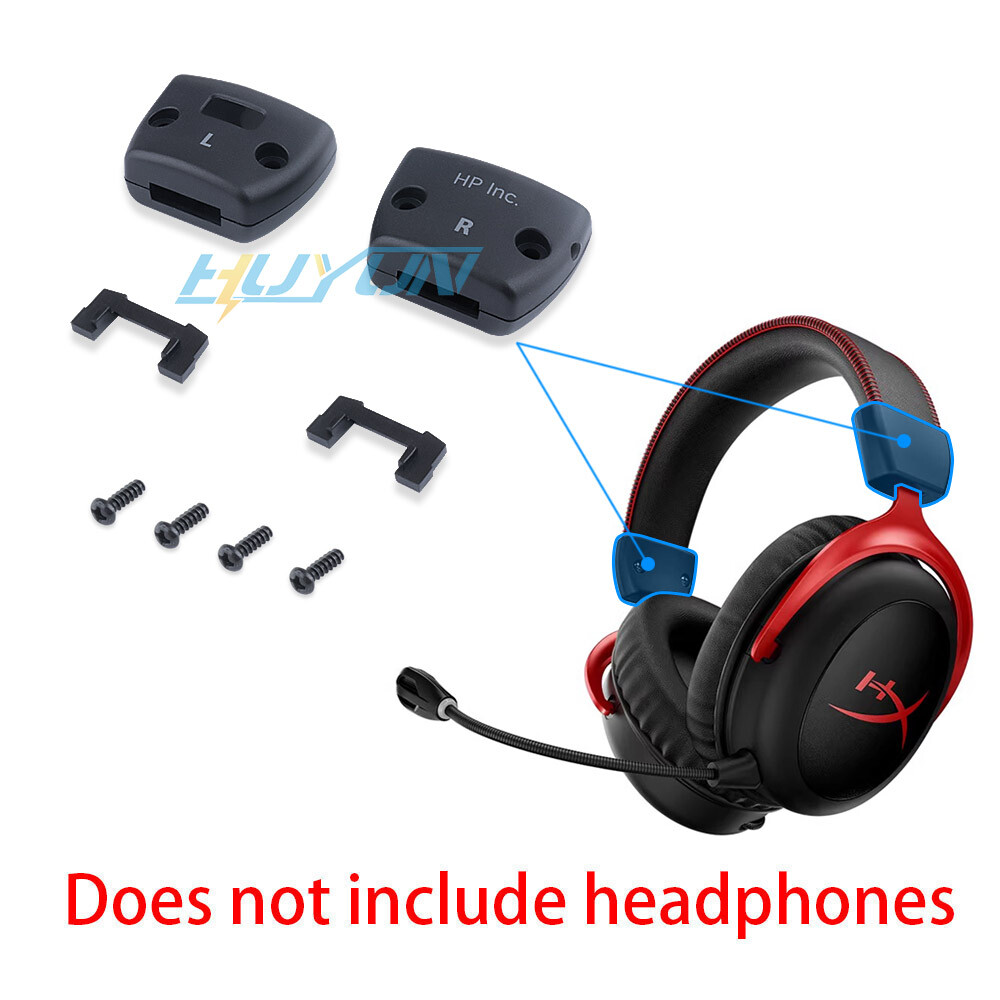 Replacement Parts For Hyper X Cloud II Wireless Headphones Headband beam Buckle
