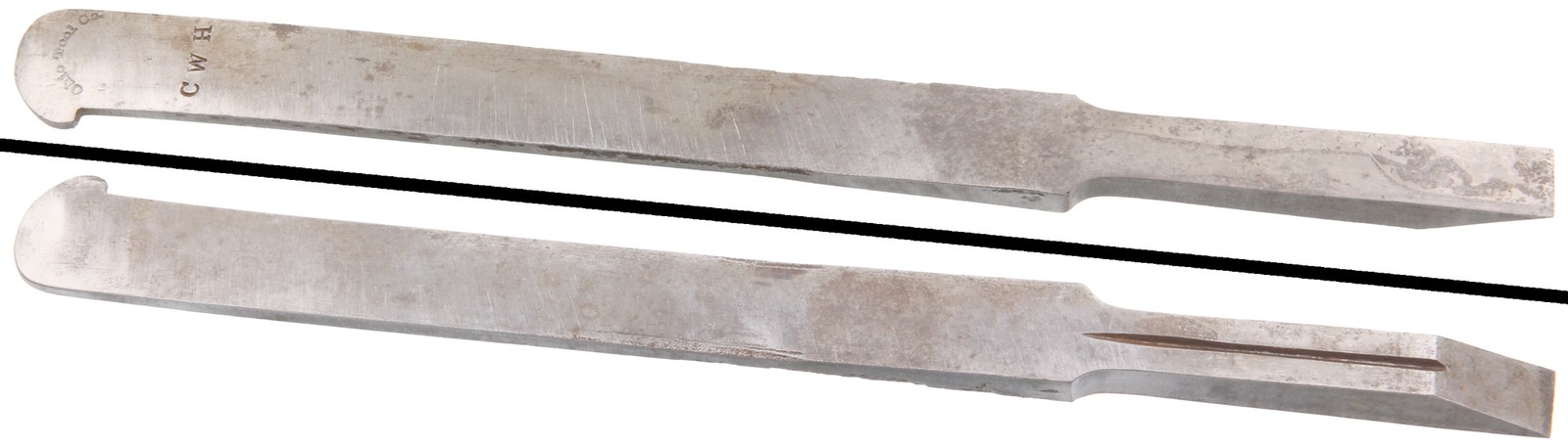 Extra Clean Ohio Tool Company 7/16" Size Plow Plane Cutting Iron - mjdtoolparts
