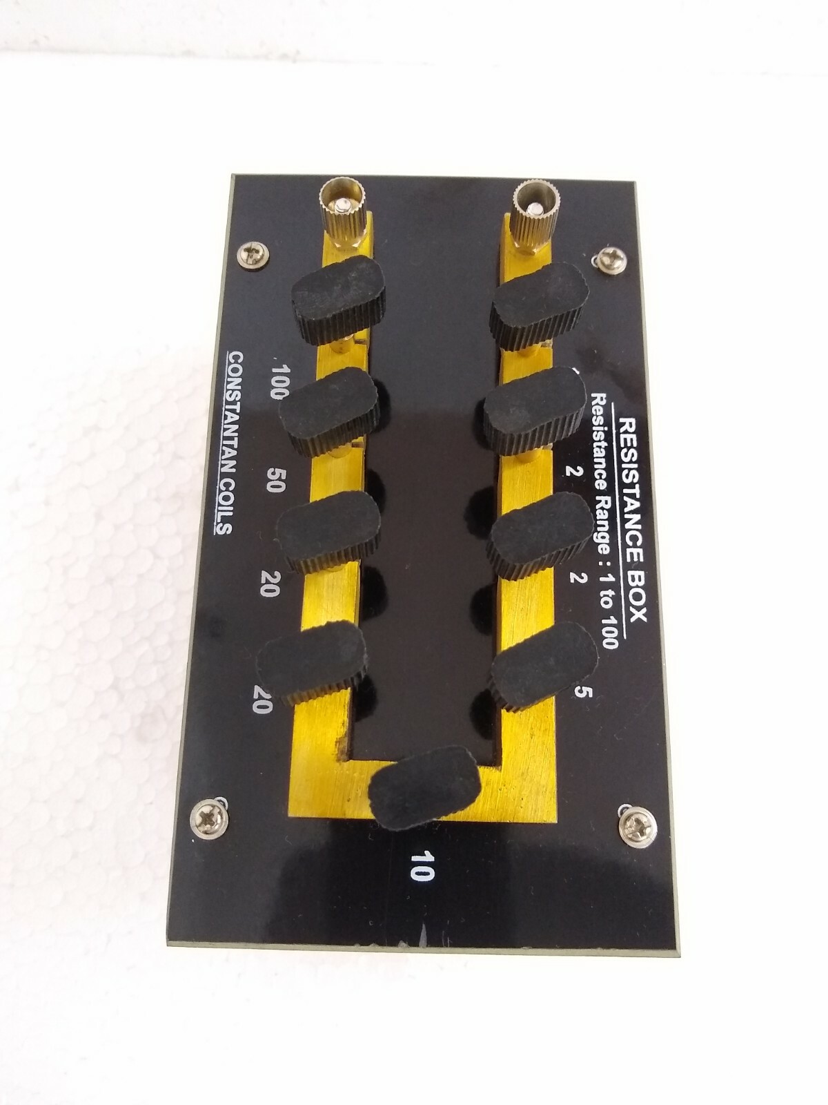RESISTANCE BOX PLUG TYPE BRASS BLOCK BEST QUALITY FREE SHIPPING